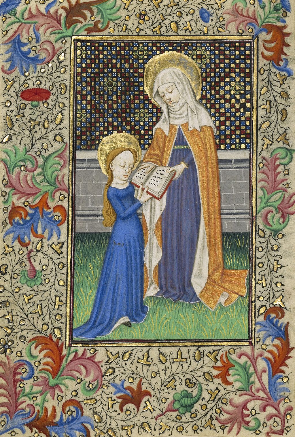 Medieval art mary virgin
