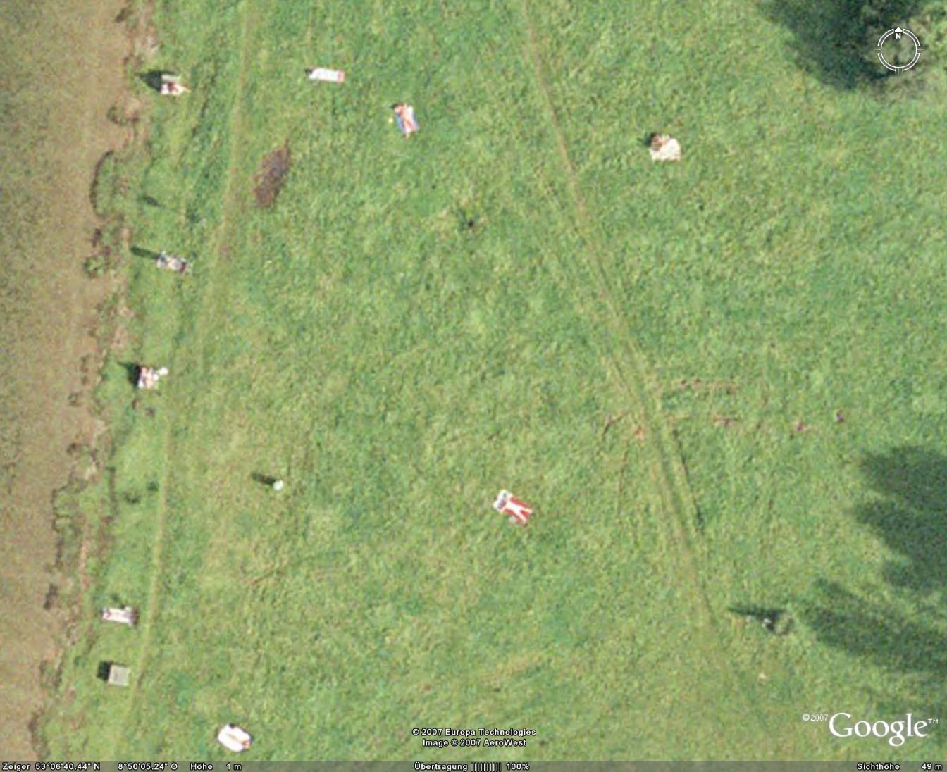 Nudes from google earth