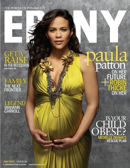 Women magazine covers pregnant