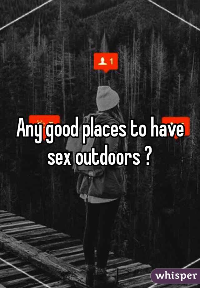 Top ten places to have sex