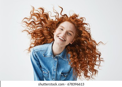 Carli with braces cute redhead