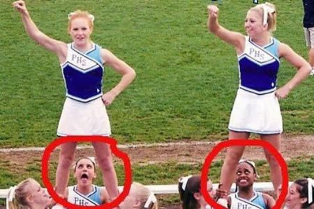 Cheerleading embarrassing moments girls