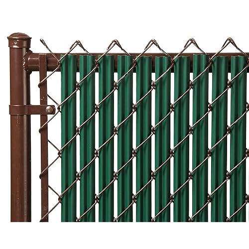 Plastic strips for aluminum fence