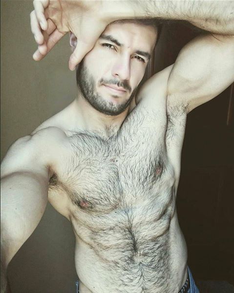 Hairy muscle chest indian pakistani