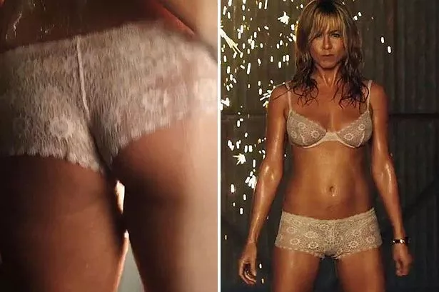 Jennifer aniston see through lingerie