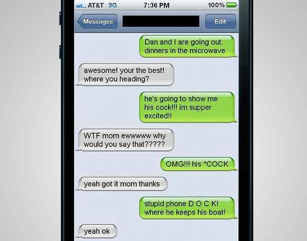 Funny autocorrect text messages